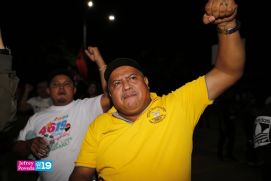 Militancia Sandinista se desbordan en Vigilias del 46/19