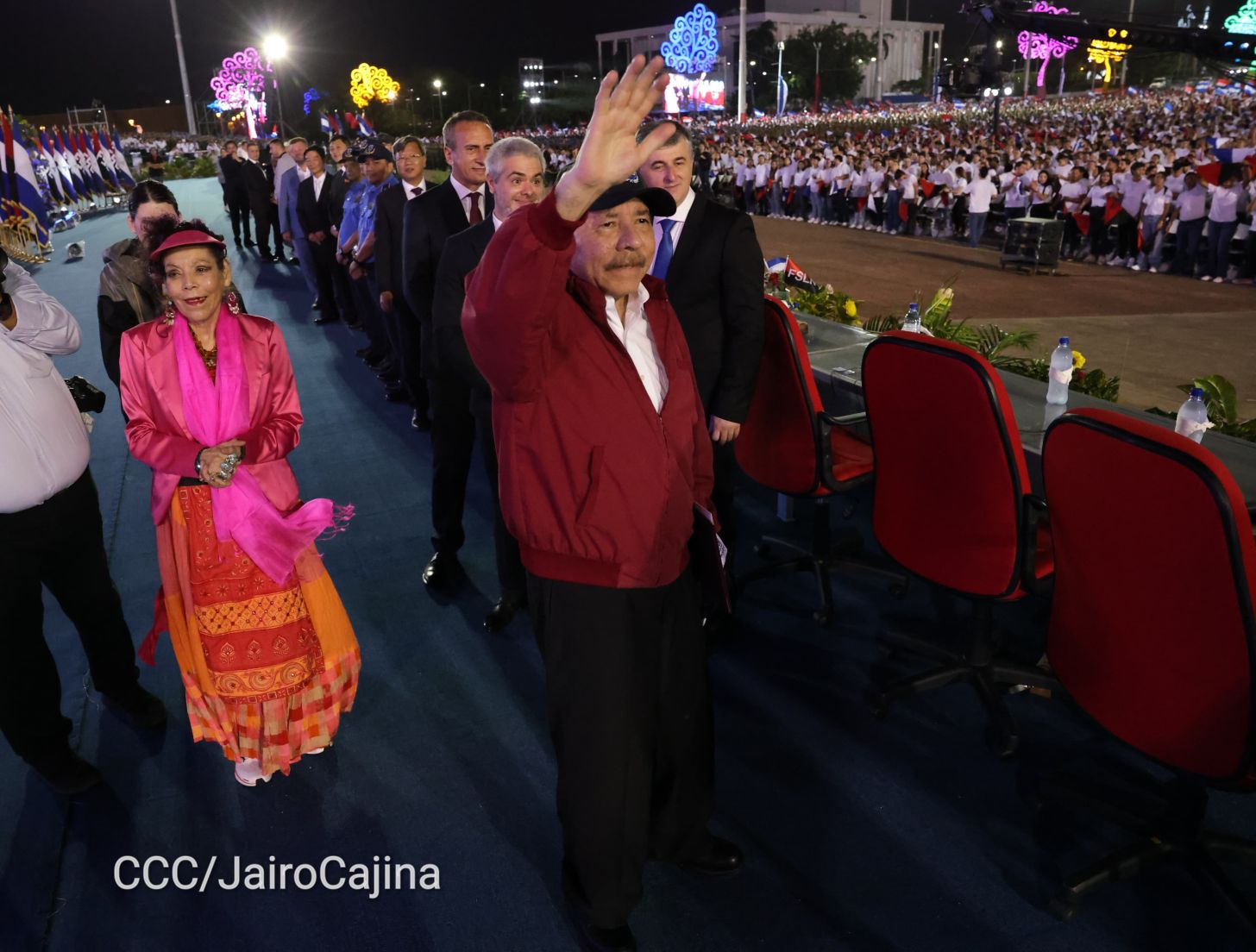 Celebración del 46 aniversario del triunfo de la Revolución Popular Sandinista