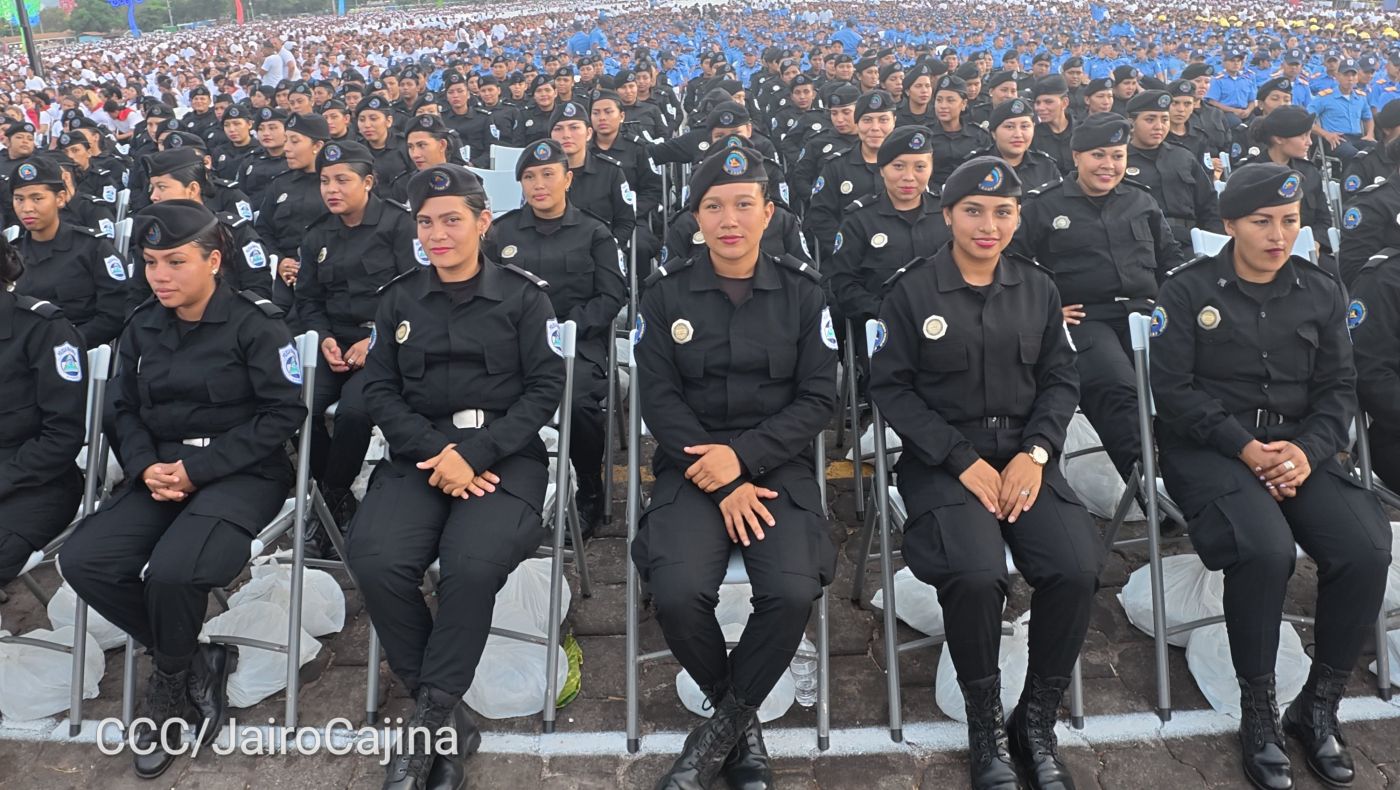 Celebración del 46 aniversario del triunfo de la Revolución Popular Sandinista