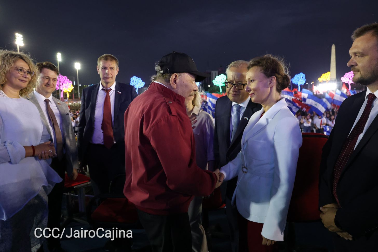 Celebración del 46 aniversario del triunfo de la Revolución Popular Sandinista