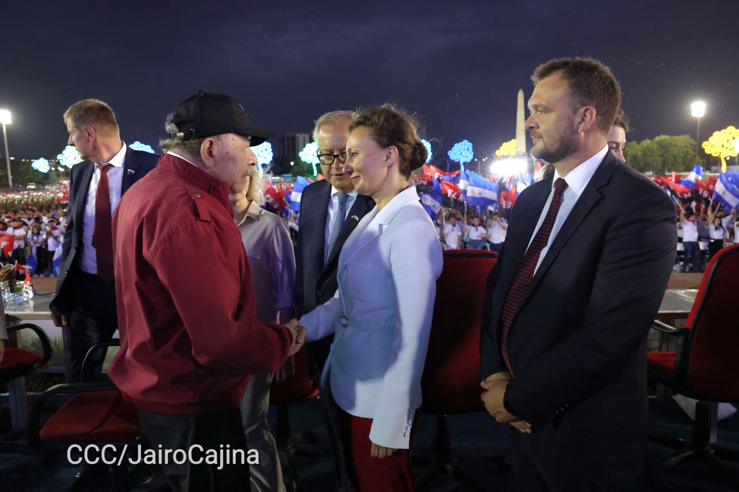 Celebración del 46 aniversario del triunfo de la Revolución Popular Sandinista