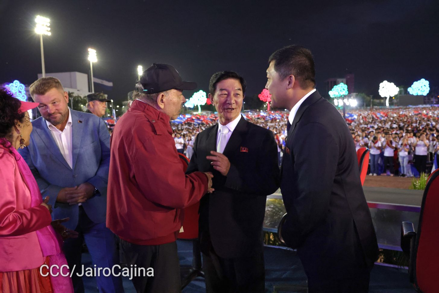 Celebración del 46 aniversario del triunfo de la Revolución Popular Sandinista