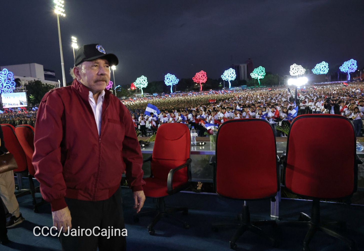 Celebración del 46 aniversario del triunfo de la Revolución Popular Sandinista