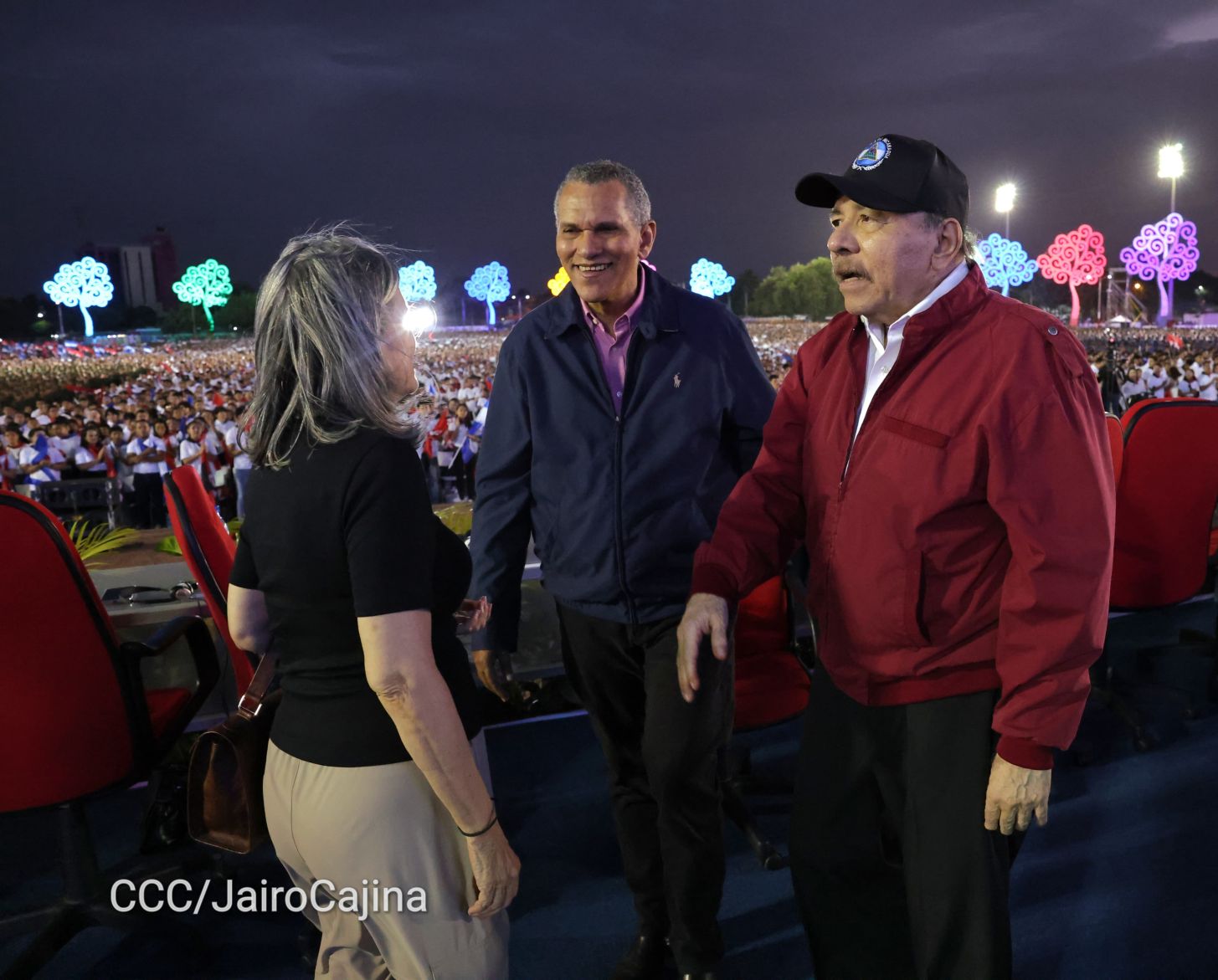 Celebración del 46 aniversario del triunfo de la Revolución Popular Sandinista