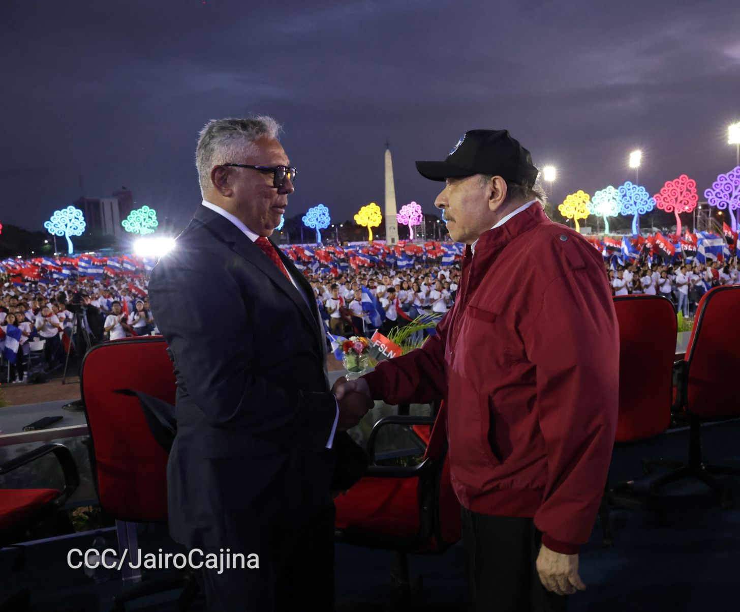 Celebración del 46 aniversario del triunfo de la Revolución Popular Sandinista
