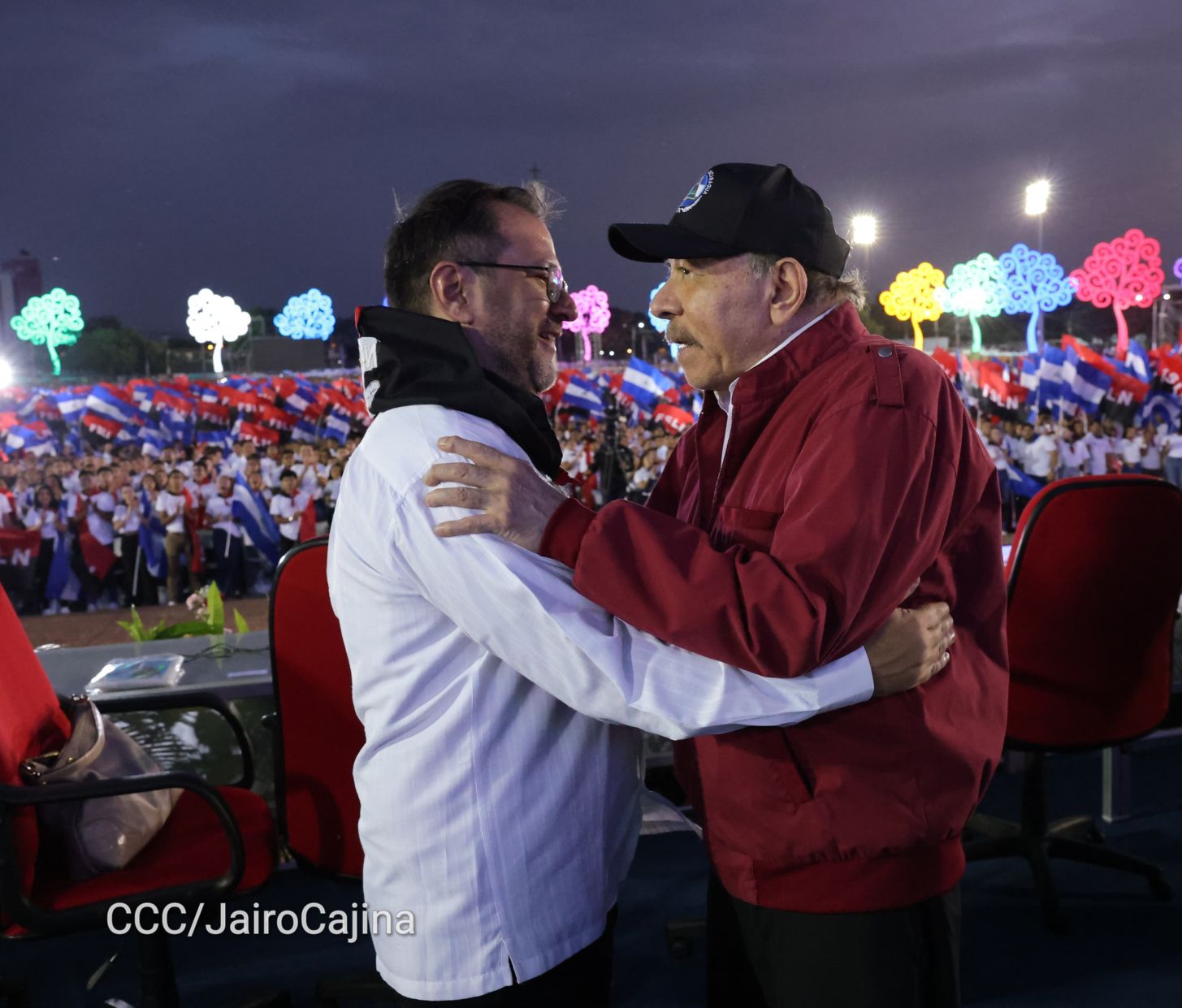 Celebración del 46 aniversario del triunfo de la Revolución Popular Sandinista