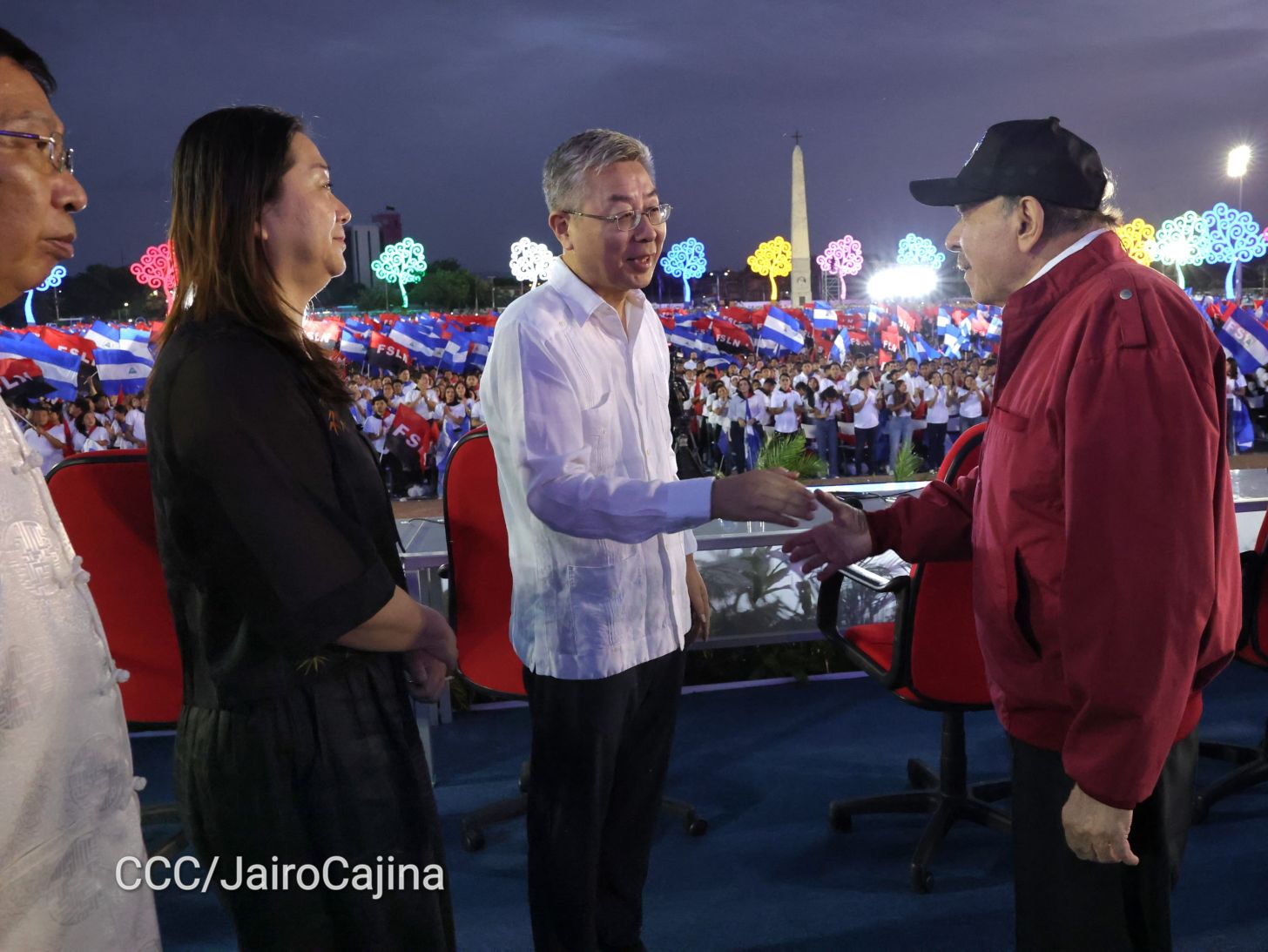 Celebración del 46 aniversario del triunfo de la Revolución Popular Sandinista