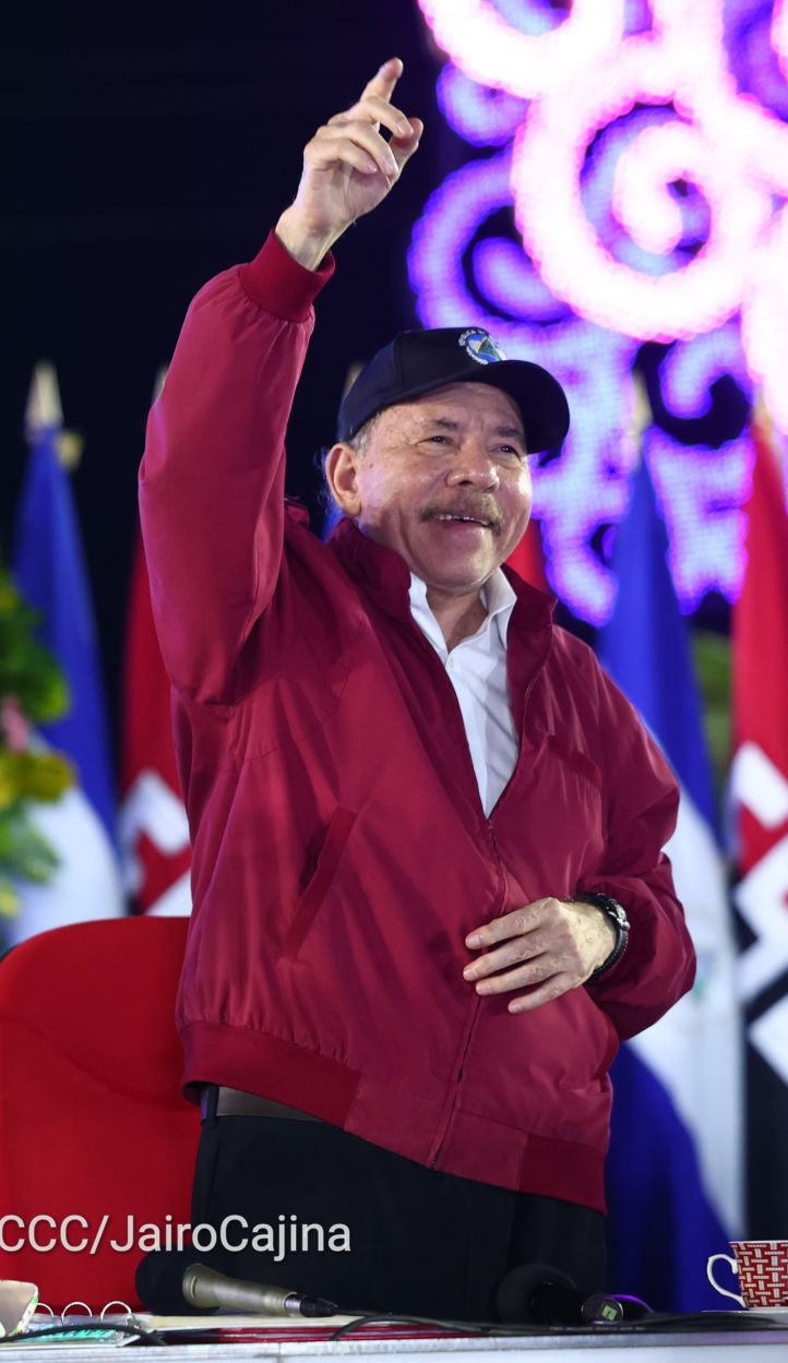 Celebración del 46 aniversario del triunfo de la Revolución Popular Sandinista