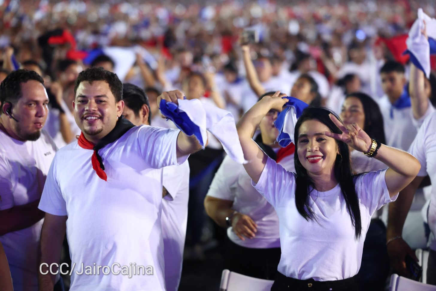 Celebración del 46 aniversario del triunfo de la Revolución Popular Sandinista
