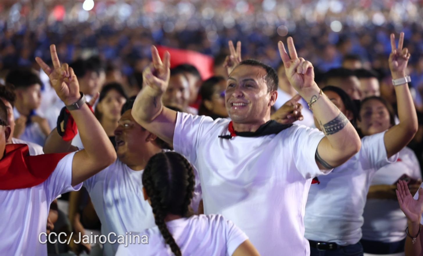 Celebración del 46 aniversario del triunfo de la Revolución Popular Sandinista