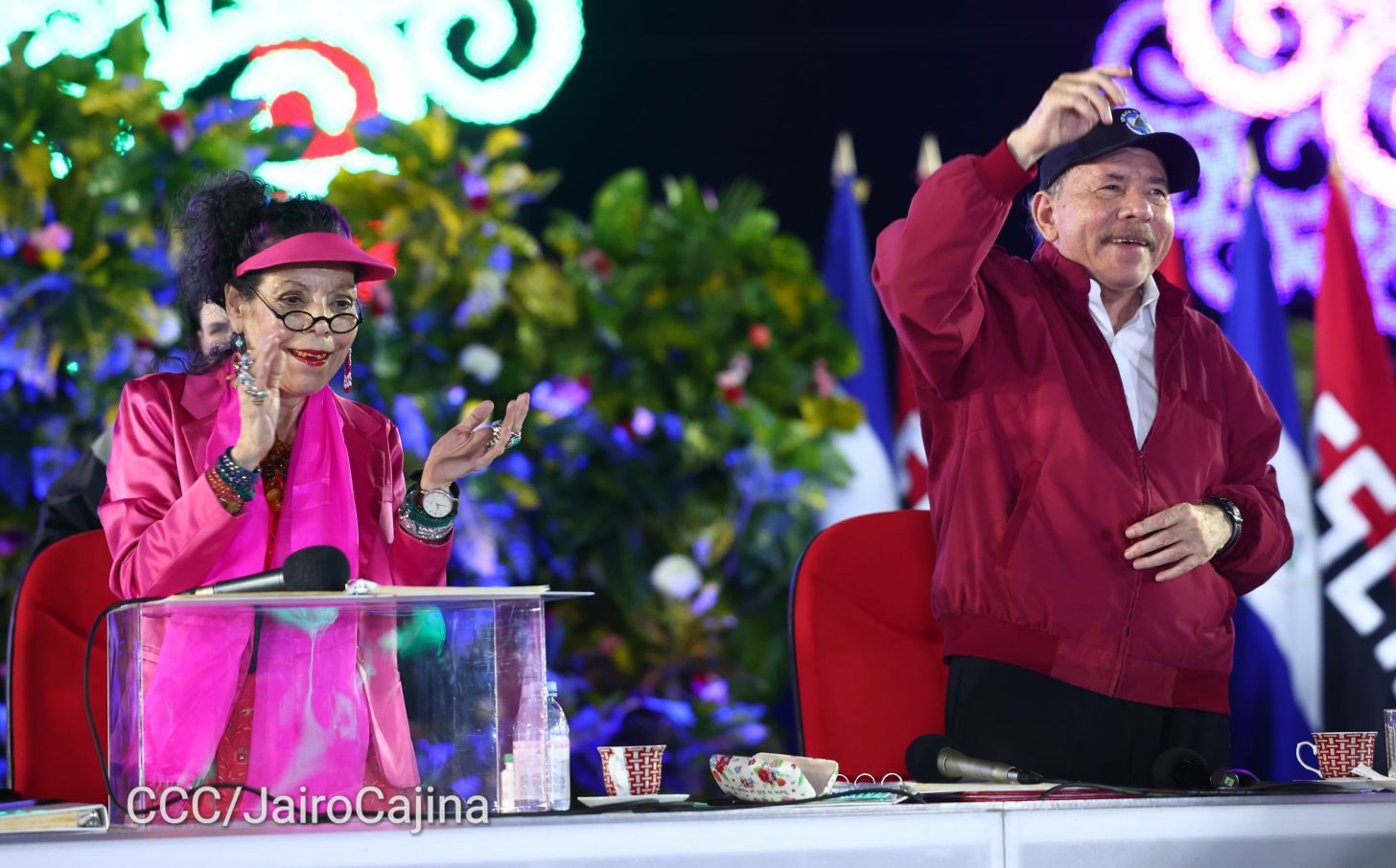 Celebración del 46 aniversario del triunfo de la Revolución Popular Sandinista