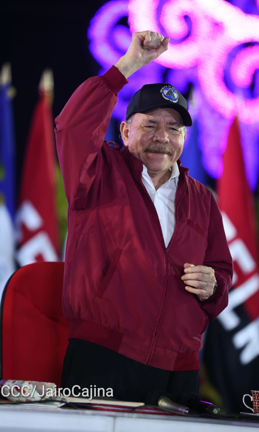 Celebración del 46 aniversario del triunfo de la Revolución Popular Sandinista