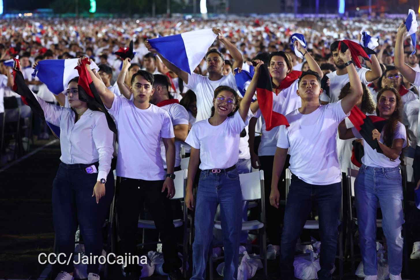 Celebración del 46 aniversario del triunfo de la Revolución Popular Sandinista