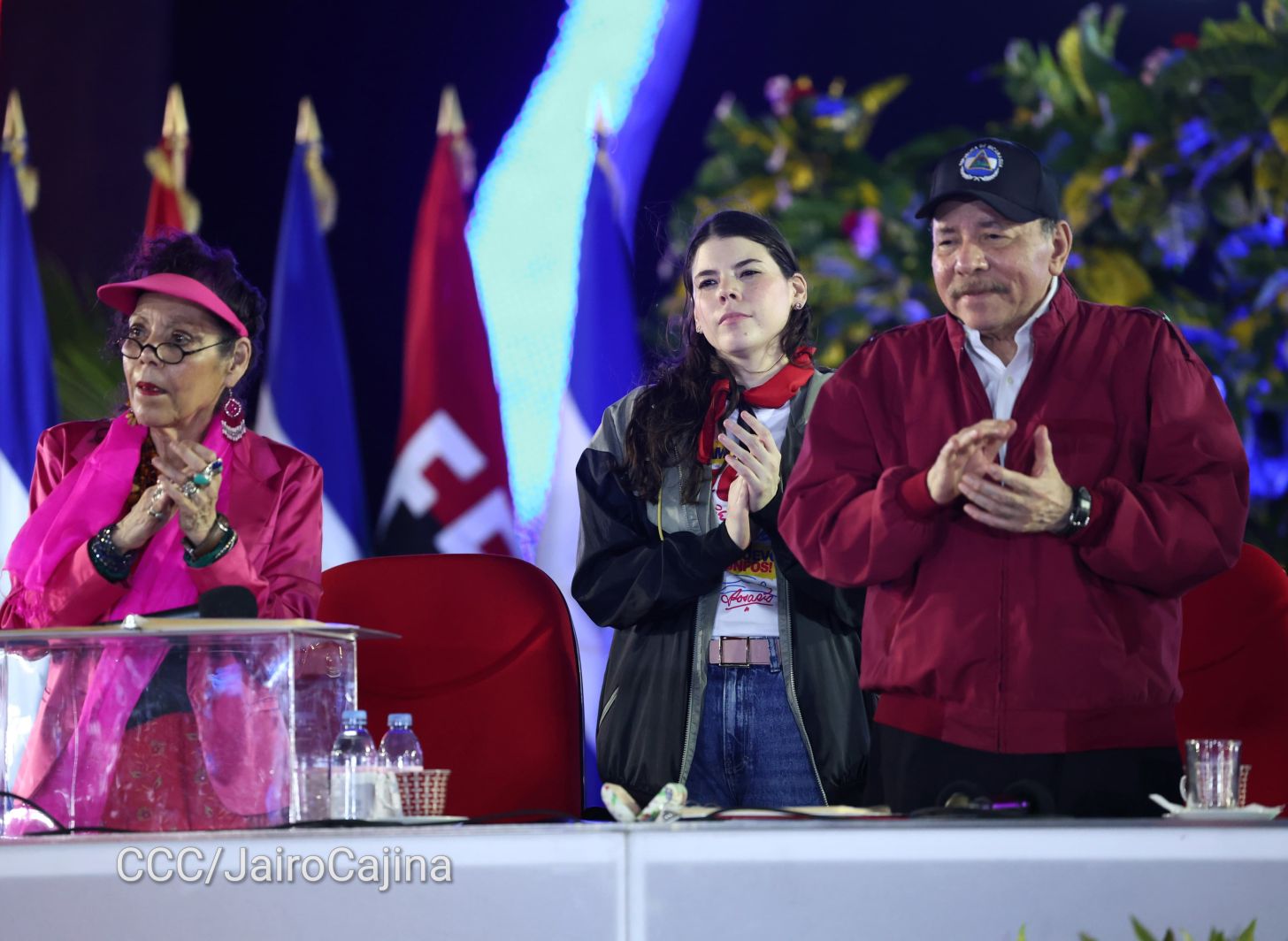 Celebración del 46 aniversario del triunfo de la Revolución Popular Sandinista