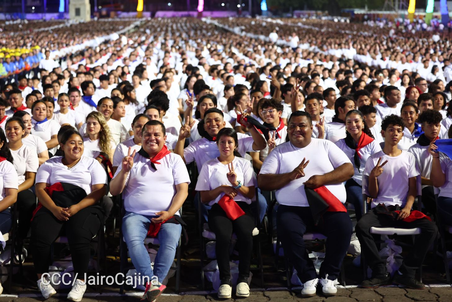 Celebración del 46 aniversario del triunfo de la Revolución Popular Sandinista