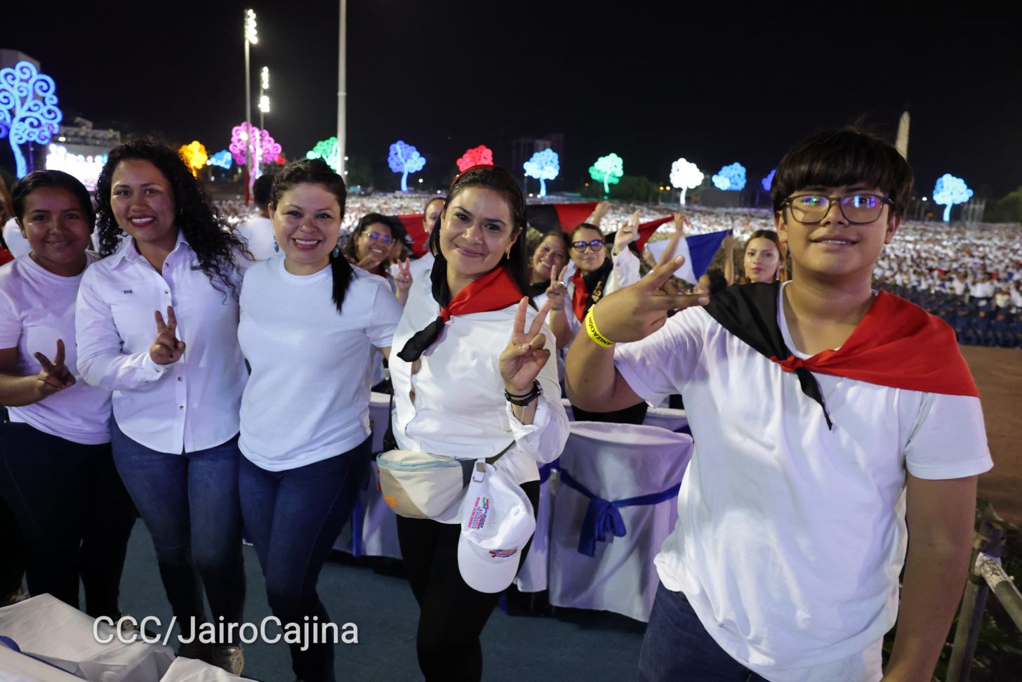 Celebración del 46 aniversario del triunfo de la Revolución Popular Sandinista