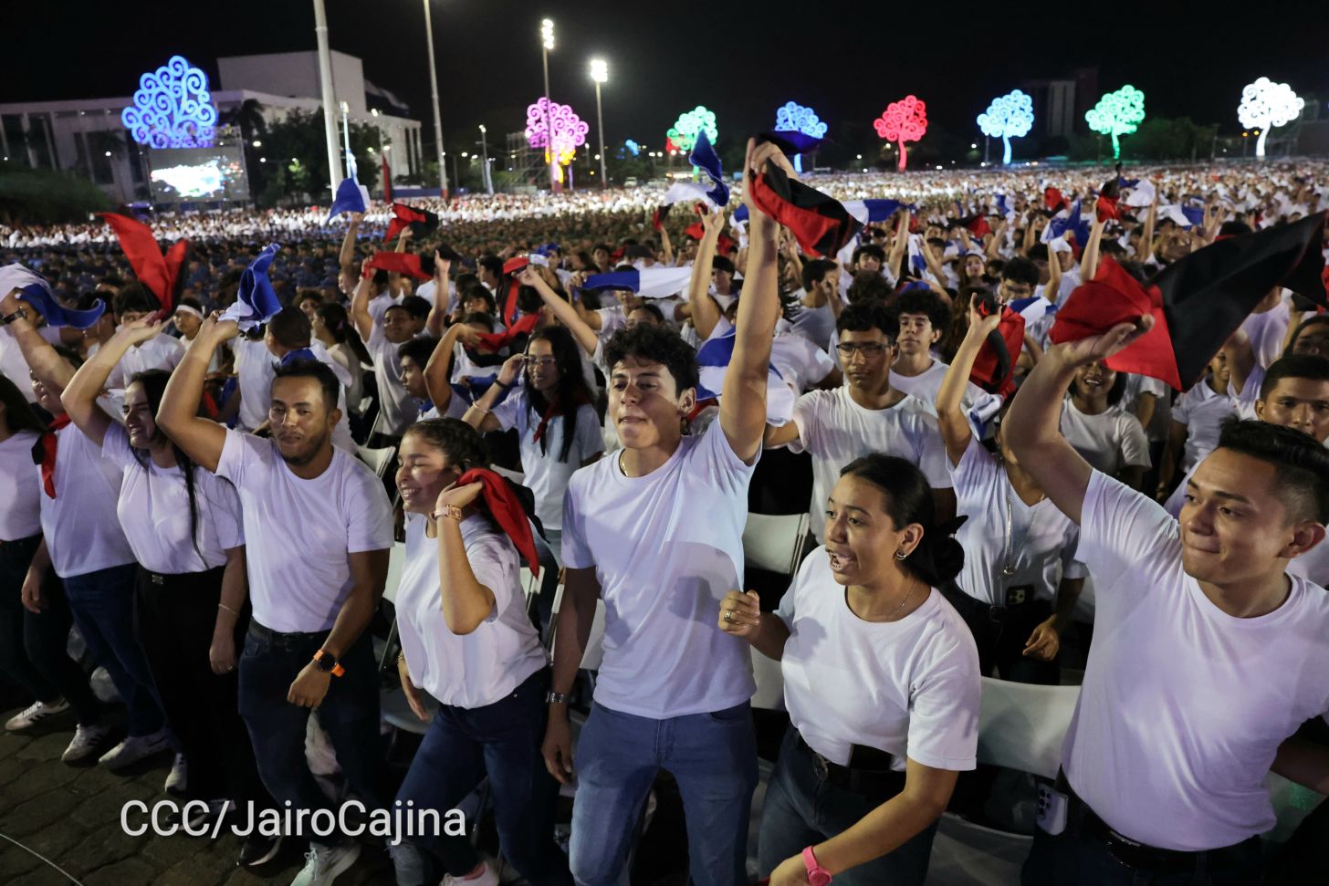 Celebración del 46 aniversario del triunfo de la Revolución Popular Sandinista