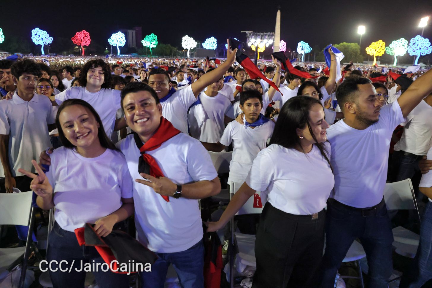 Celebración del 46 aniversario del triunfo de la Revolución Popular Sandinista