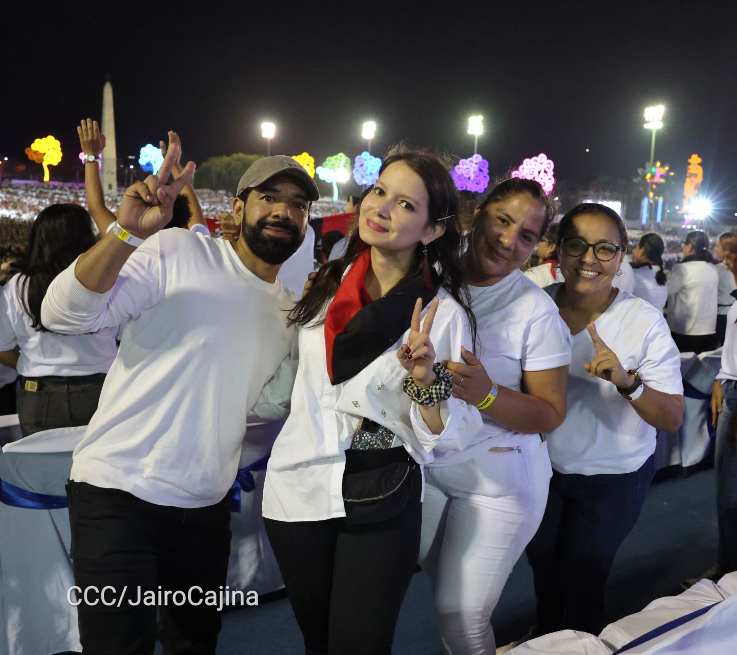 Celebración del 46 aniversario del triunfo de la Revolución Popular Sandinista