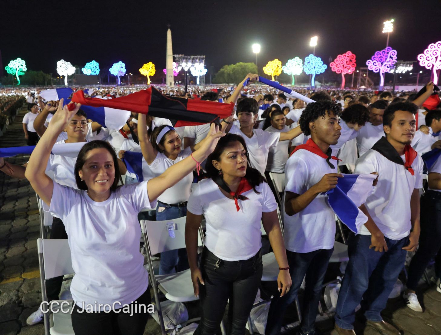 Celebración del 46 aniversario del triunfo de la Revolución Popular Sandinista