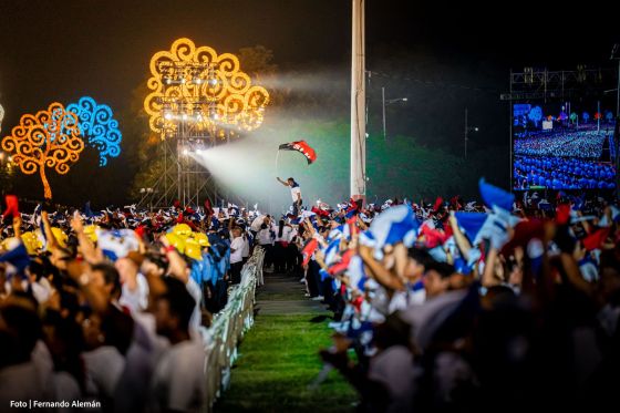 Celebración del 46 aniversario del triunfo de la Revolución Popular Sandinista