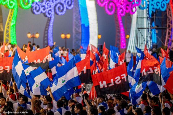 Celebración del 46 aniversario del triunfo de la Revolución Popular Sandinista