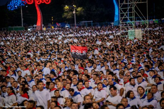 Celebración del 46 aniversario del triunfo de la Revolución Popular Sandinista