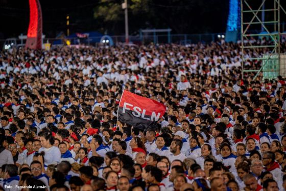 Celebración del 46 aniversario del triunfo de la Revolución Popular Sandinista