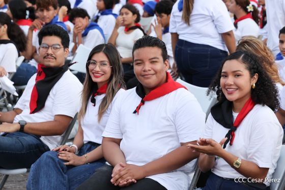 Celebración del 46 aniversario del triunfo de la Revolución Popular Sandinista