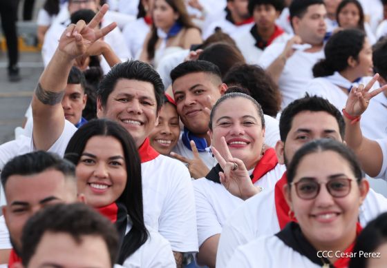 Celebración del 46 aniversario del triunfo de la Revolución Popular Sandinista