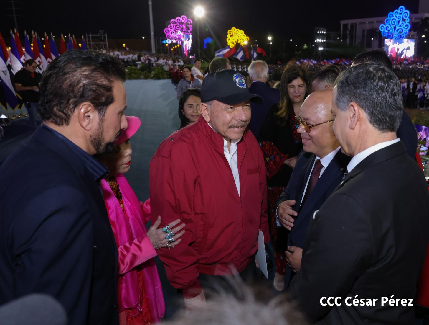 Celebración del 46 aniversario del triunfo de la Revolución Popular Sandinista