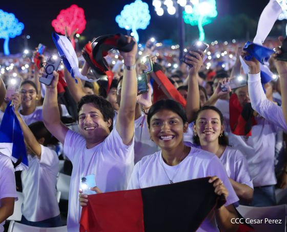 Celebración del 46 aniversario del triunfo de la Revolución Popular Sandinista