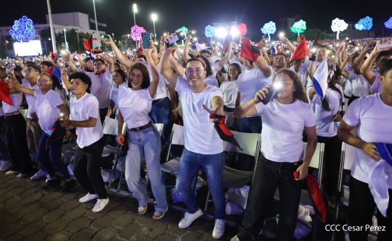 Celebración del 46 aniversario del triunfo de la Revolución Popular Sandinista