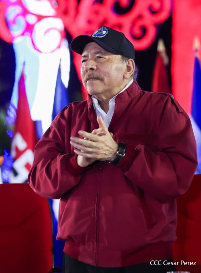 Celebración del 46 aniversario del triunfo de la Revolución Popular Sandinista