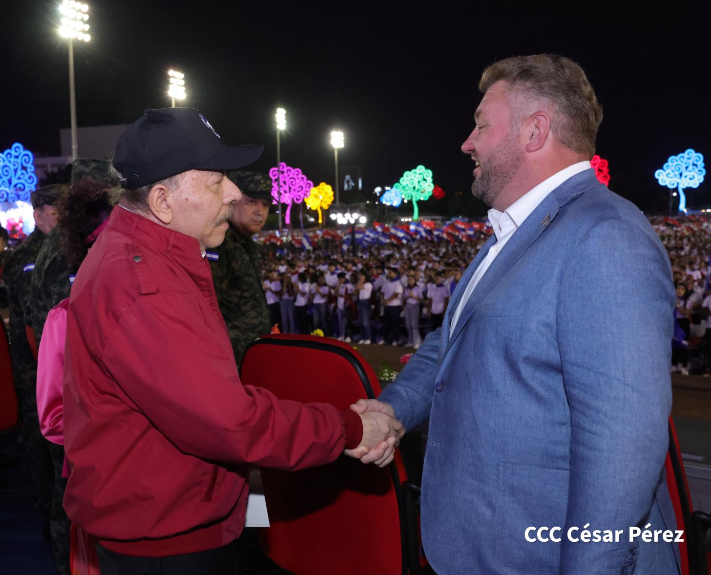 Celebración del 46 aniversario del triunfo de la Revolución Popular Sandinista