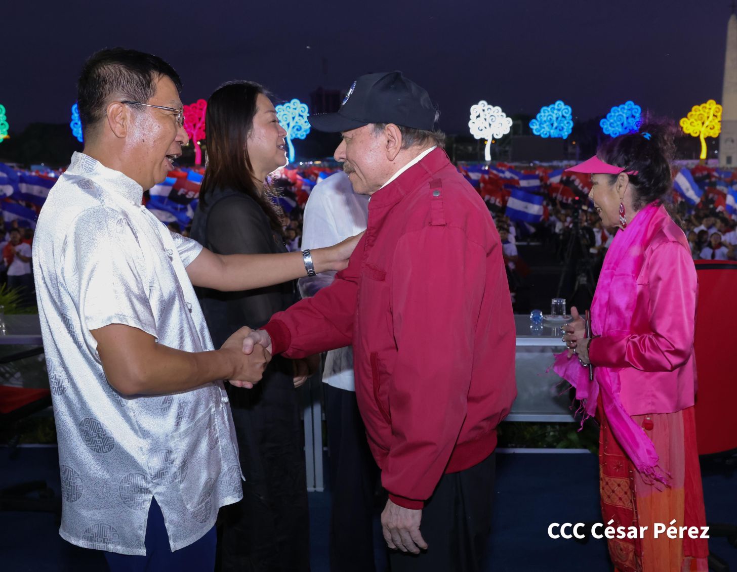 Celebración del 46 aniversario del triunfo de la Revolución Popular Sandinista