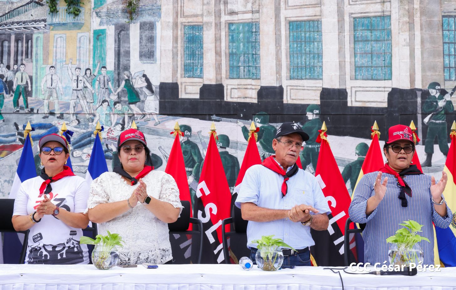 Conmemoración del 66 aniversario del tránsito a la inmortalidad de los Héroes y Mártires del 23 de julio de 1959