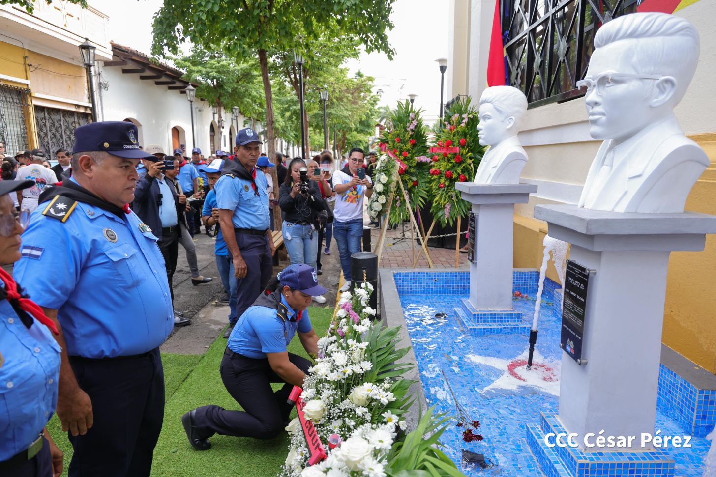 Conmemoración del 66 aniversario del tránsito a la inmortalidad de los Héroes y Mártires del 23 de julio de 1959