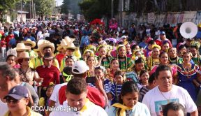 Miles acompañan la Roza del Camino en el inicio de las Fiestas Tradicionales de Managua 2025