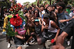 Miles acompañan la Roza del Camino en el inicio de las Fiestas Tradicionales de Managua 2025