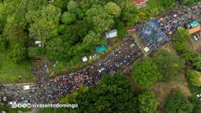 Miles acompañan la Roza del Camino en el inicio de las Fiestas Tradicionales de Managua 2025