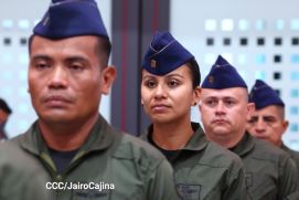 Nicaragua conmemora del 46 aniversario de fundación de la Gloriosa Fuerza Aérea y Defensa Antiaérea 