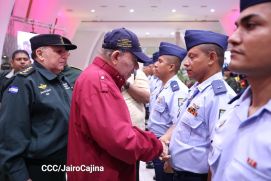 Nicaragua conmemora del 46 aniversario de fundación de la Gloriosa Fuerza Aérea y Defensa Antiaérea 