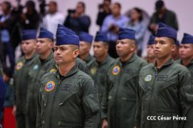 Nicaragua conmemora del 46 aniversario de fundación de la Gloriosa Fuerza Aérea y Defensa Antiaérea 