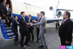 Presidente de HKND arriba a Nicaragua