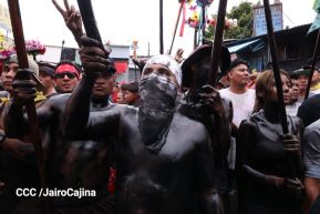 Multitudinaria procesión marca el retorno de Santo Domingo de Guzmán a Las Sierritas