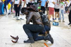 Multitudinaria procesión marca el retorno de Santo Domingo de Guzmán a Las Sierritas