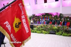 Fuerza Naval del Ejército de Nicaragua cumple 45 años de servicio a la patria con acto en Managua