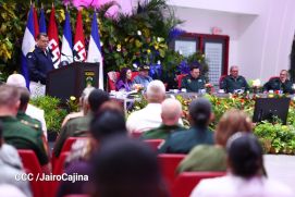 Fuerza Naval del Ejército de Nicaragua cumple 45 años de servicio a la patria con acto en Managua