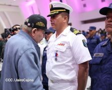 Fuerza Naval del Ejército de Nicaragua cumple 45 años de servicio a la patria con acto en Managua
